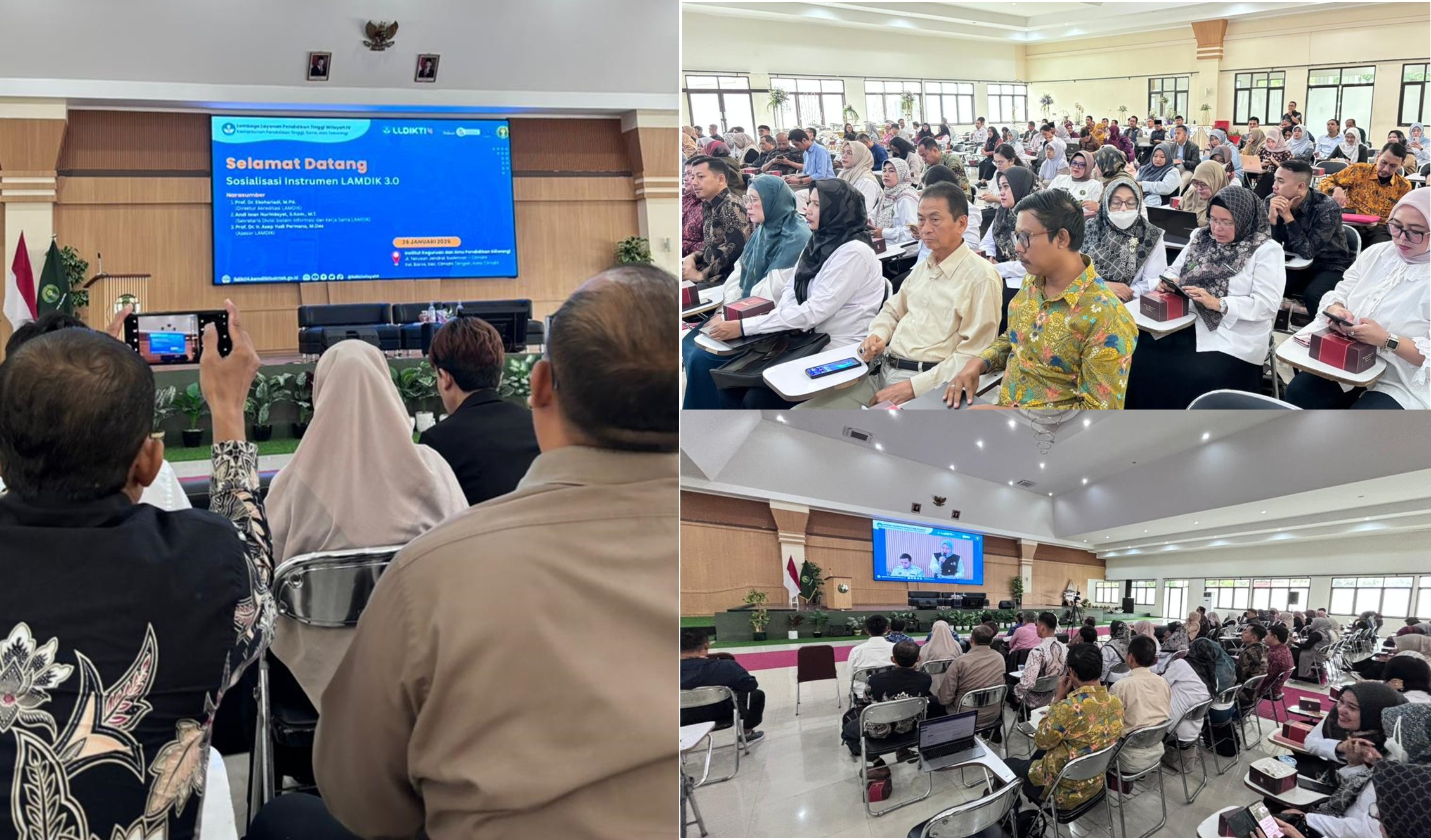 BPMI UNU Cirebon Ikuti Sosialisasi Instrumen LAMDIK 3.0 di IKIP Siliwangi